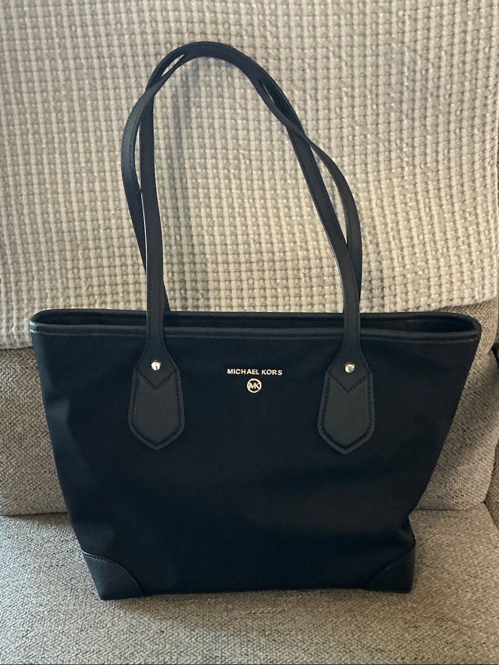 Michael Kors Eva Small Nylon Top Zip Tote - NWOT